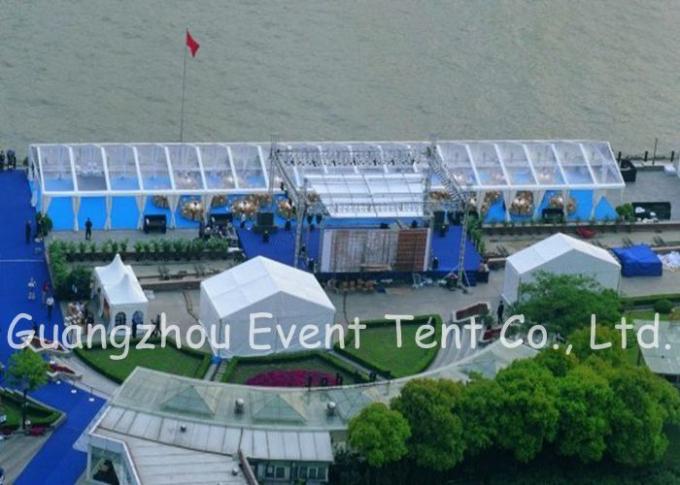 Barraca profissional do partido da tenda de circo, barraca exterior personalizada com telhado vermelho