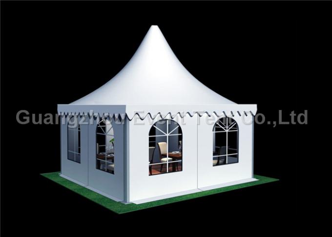 O grande PVC exterior luxuoso da barraca 850Sqm revestiu o poliéster para o banquete de casamento de acampamento