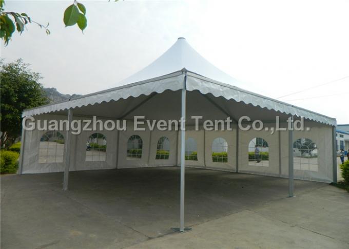 barraca exterior do pagode da exposição 6x6m do pvc com venda das janelas do pvc