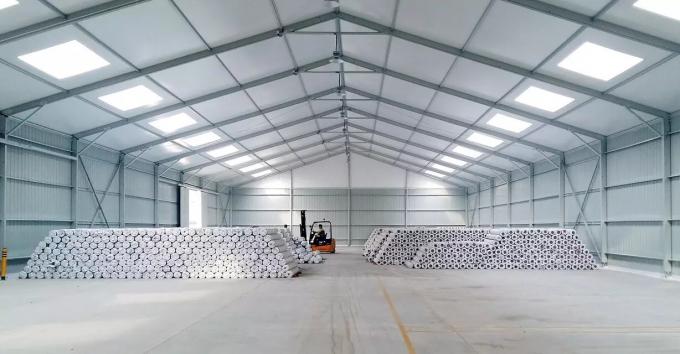Barraca exterior 100kh/m do armazenamento do quadro de alumínio impermeável da resistência da chama (