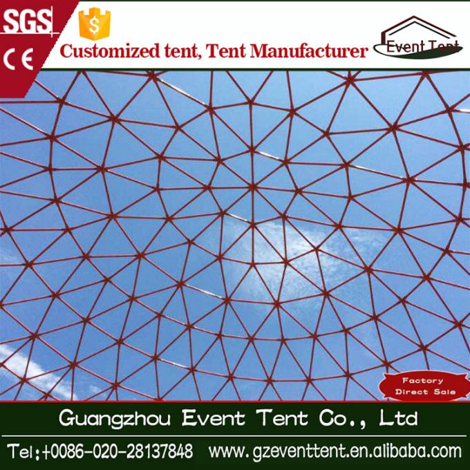 Barraca grande da abÃ³bada geodesic do circo do projeto novo para a venda