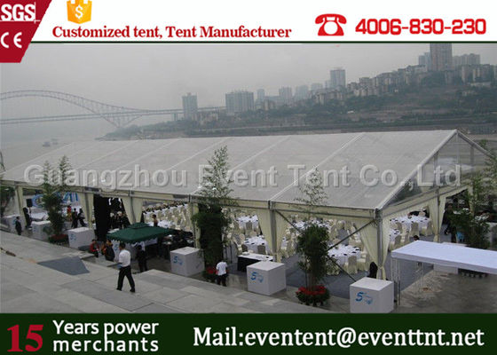 China Grande barraca transparente do partido com parede de vidro, famoso claro do telhado para o GV do casamento fornecedor