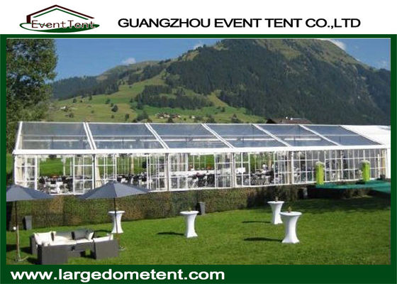 Custom 1500 People Trade Show / Wedding Party Tent 40 X 60 With Flooring