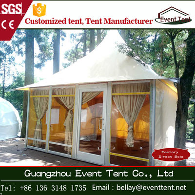 China fabricantes claros da barraca do yurt do período, carpas luxuosos da barraca do hotel do pagode fornecedor