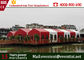 Barraca profissional do partido da tenda de circo, barraca exterior personalizada com telhado vermelho fornecedor