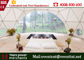 Barraca de acampamento luxuosa 8 medidores de diâmetro transparente com decoração luxuosa fornecedor
