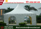 barraca exterior do pagode da exposição 6x6m do pvc com venda das janelas do pvc fornecedor