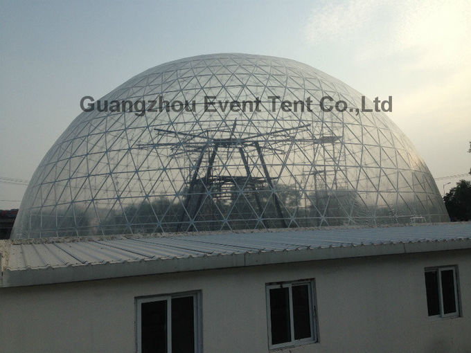 barraca transparente clara grande personalizada da abóbada geodesic do diâmetro 30meter